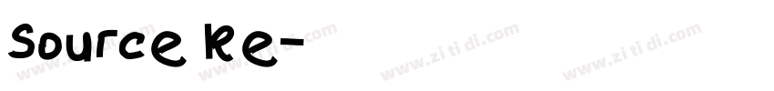 Source ke字体转换